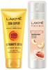 LAKMÉ Moisturizer Body Lotion, Peach Milk, 200ml and Sun Expert SPF 50 PA Fairness UV Sunscreen Lotion, 100ml