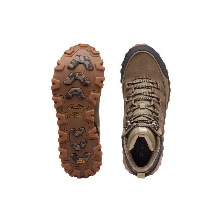 Clarks City Outdoor Series Breathable Waterproof Durable Shock Absorbing Non-Slip Short Hiking Boots Men Boots 261726927