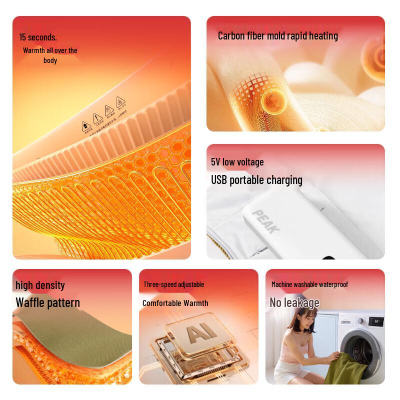 Peak Electric Heated Shawl Blanket