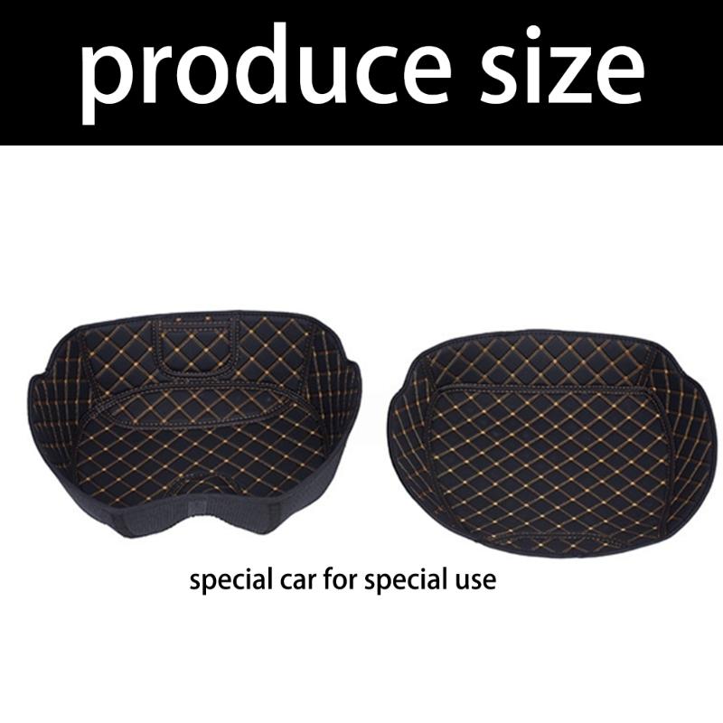 Quilted PVC Tail Box Liner, Black Trunk Inner Pad for GTS300 Commute Storage, Short Trip Carry, and Clean Contact Area