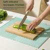 Covoraș din silicon pentru uscat vase pentru blat de bucătărie Drenaj rapid Rezistent la căldură Suport pentru oale Covoraș din silicon Anti-alunecare Pad protector pentru tocător