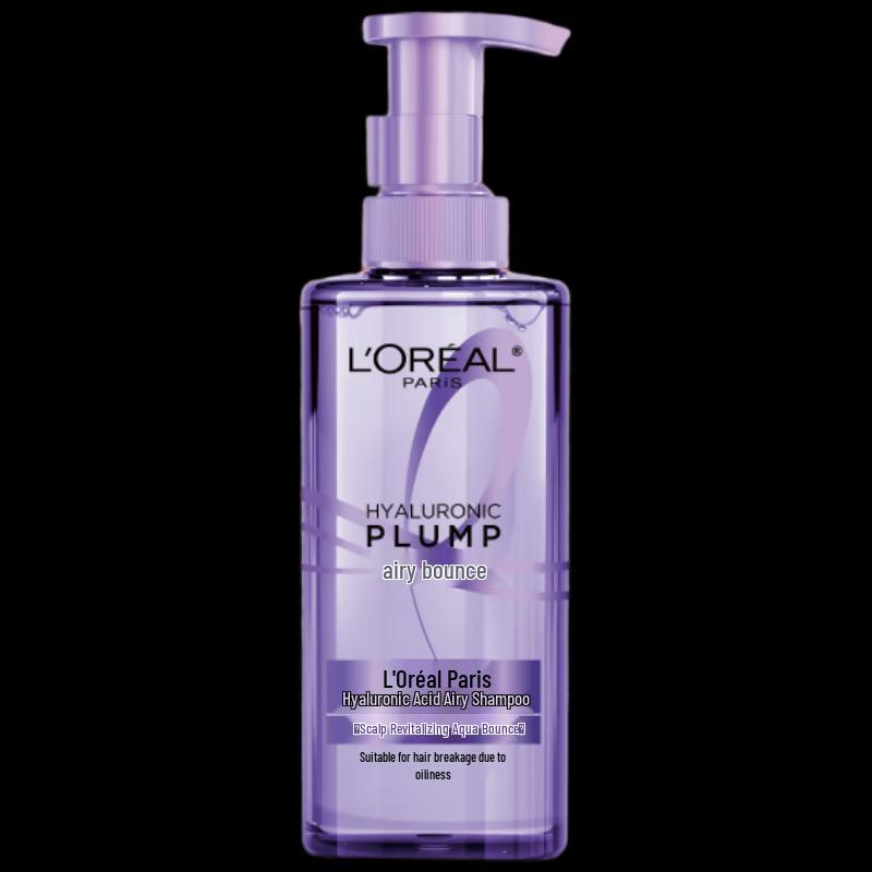 L'Oreal Hyaluronic Acid Oil Control Volumizing Shampoo Twin Pack