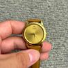 Used Working 93s Vintage Seiko Round Sunray Dial Men's Quartz Watch