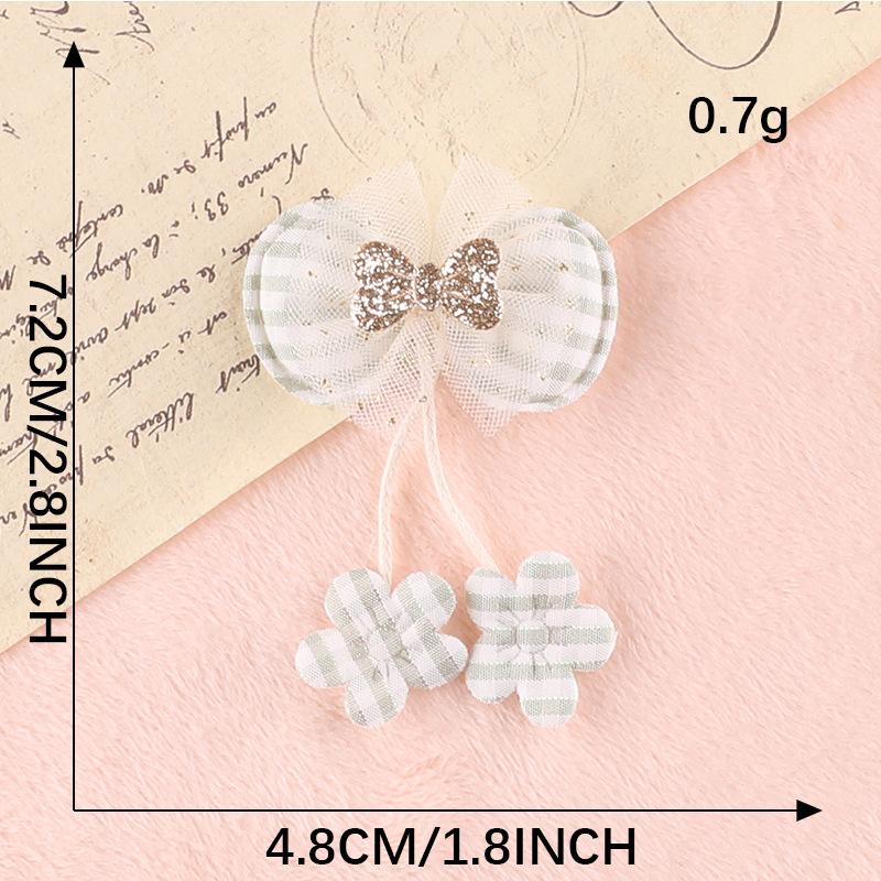 Hair Accessories Accessories Socks Shoes And Hats Decorative Accessories Love Bow Hairpin Accessories Brooch Handmade Diy Clothing Accessories