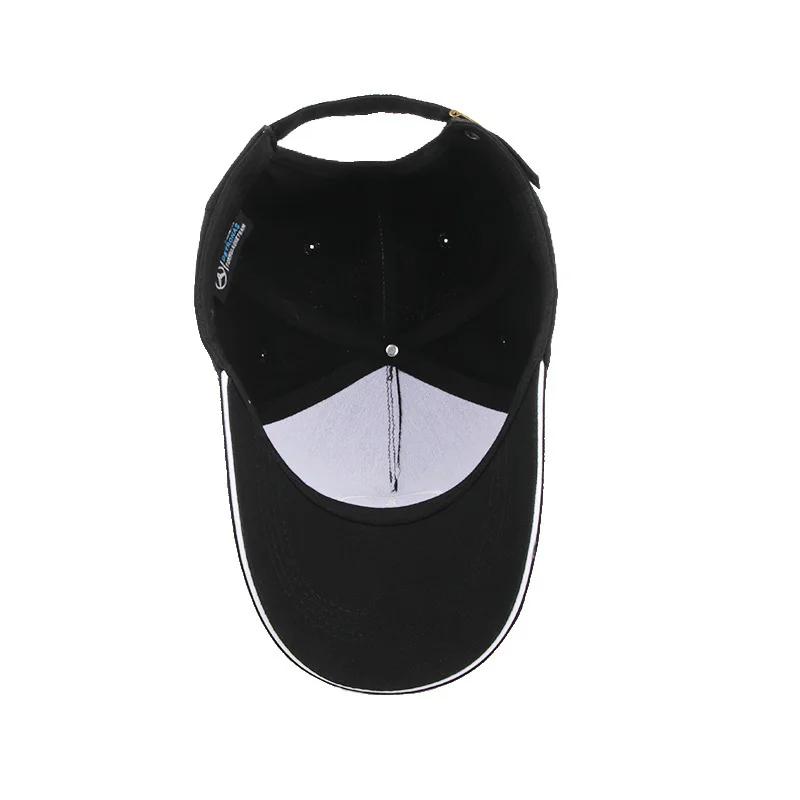 Car Sticker 2025 Hot For Benz Car Duck Tongue Cap For Mercedes Benz 3D Hat Car MOTO GP Racing F1 Baseball Cap Hat Adjustable Cas