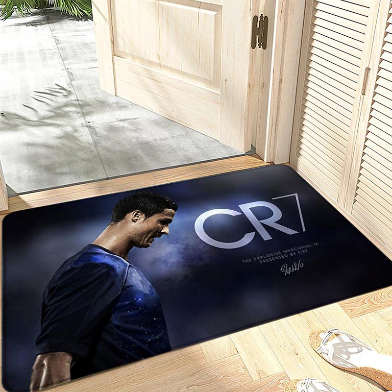 Foot Rug Welcome Floor Mat for Entryway Bathroom Mats C-CR7 Hallway Carpet Kitchen Cristiano Ronaldos Rugs Fluffy Home Decor
