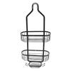 Metal Iron Wall Mounted Bathroom Basket 2 Layer Punch   Bathroom Shelves Toilet Accessories