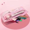 Lyyxjsltd Cinnamon Roll Pencil Pencil Pencil Cinnamon Roll Large Capacity Storage Portable Stationery Stationery Storage Pouch for School Office
