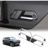 for Hummer EV Accessories Car Inner Door Pull Handle Surround Panel Frame Real Carbon Fiber Interior Sticker Compatible with Hummer EV 2024+ 4pcs