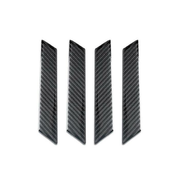 Inner Door Armrest For VW Golf MK7 MK7.5 Cover Trim Real Carbon Fiber 2014-2019