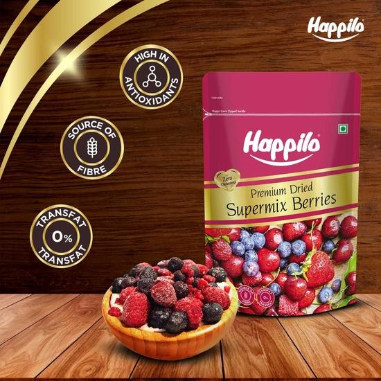 Happilo Premium International Super Mix Berries, 200g