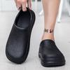Men's Chef Shoes - Large Size Black Kitchen Rain Boots 2025 Edition for All Seasons