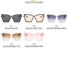 Women's Sunglasses, New Metal Large-frame Sunglasses.