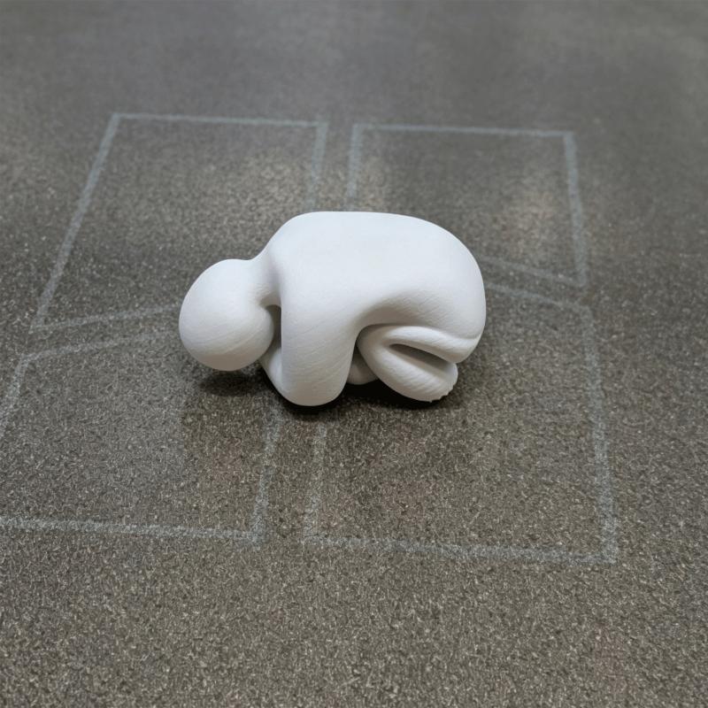 Meccha 3D Chameleon Figurka Malovatelná Nastavitelná Více Pozic Soška Unikátní Domácí Kancelář Stolní Ozdoba