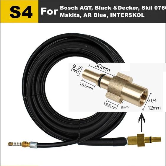 2~40m Sewer Drain Water Cleaning Hose Pipe Dredge Cleaner for Karcher Lavor Huter Nilfisk Stihl High Pressure Washer Hose
