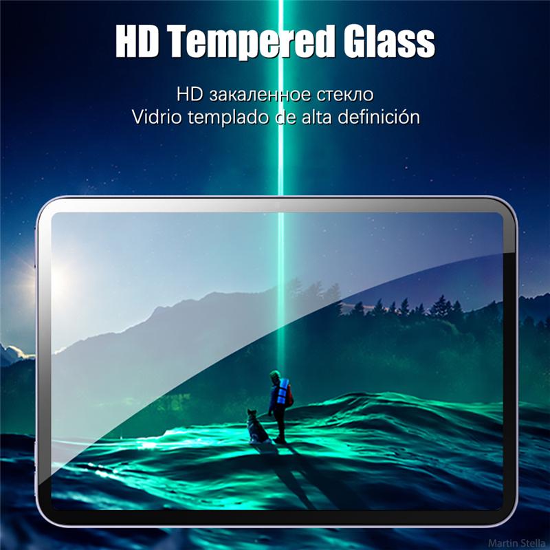Tempered Glass Screen Protector for iPad Air 11 13 M4 M3 M2 Pro 11 13 M5 12.9 11th A16 10th 9th 8th 7th Air 5 4 3 10.2 10.5