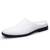Fashion Soft Breathable Muller Shoes New Slip-On Half Shoes Driving Casual Shoes Men's Lazy Loafers Comfort Versatile Slippers Moccasins