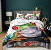 Tree Frog Doona Quilt Duvet Cover Set Pillowcase Single Double Queen Size Bed AU