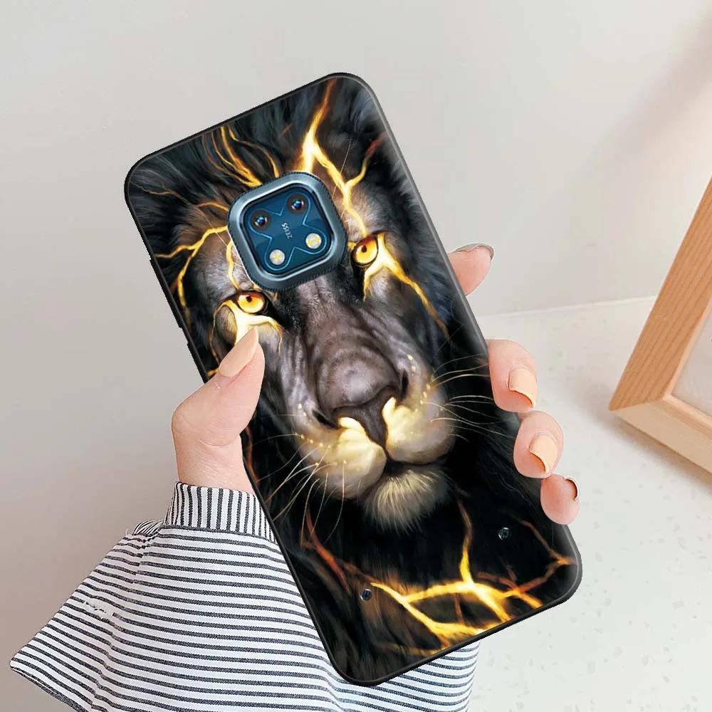 Case For Nokia XR20 Case Cover TA-1368 Cute Animal Silicone Phone Bumper For Nokia XR 20 6.67 Cool Protective TPU Back Shell