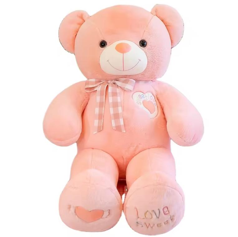 Lovely Big Fluffy White Stuffed Plush Animal Toys 30-50 белый