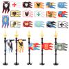 Medieval Military Castle Knight Soldier Shields Building Blocks Flags Movie Figures Accessories Mini Compatible Brick Toy Gifts