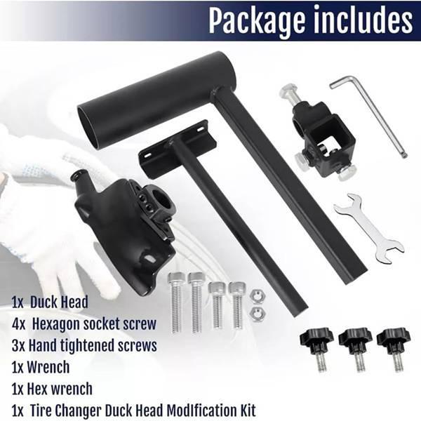 Manual Tire Changer Duck Head Mod Kit – Fits Most Cars