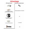 GPS Speed Sensor Mini Universal Speedometer Sensor Adapter Kit GPS Speed Sender Odometer Compensation Speedometer Gauge Signal