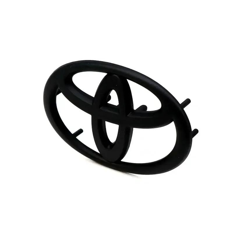 ACH1 3D ABS Car Logo for Toyota RAV4 Rongfang black car logo TOYOTA 4WD decoration in the net logo rear trunk car accessories