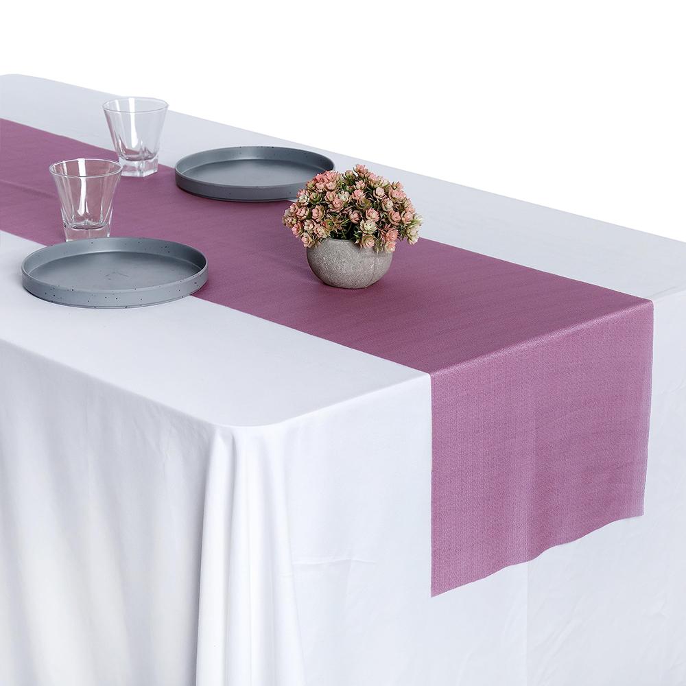 Effulge Chiffon Table Runner Romantic Sheer Table Runners for Wedding Party Bridal Baby Shower Birthday Holiday Decorations