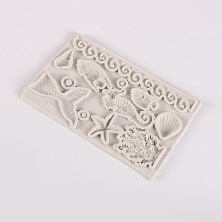 Turtle-Starfish-Fondant Mold for Homemade-Baking DIY Cake-Decorating Baking Mold