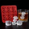 6-Cavity 3D Racing Car Ice Mold Silicone Chocolate Jelly Tray Diy Baking Tool Race Car Ice Cube Maker For Tumbler