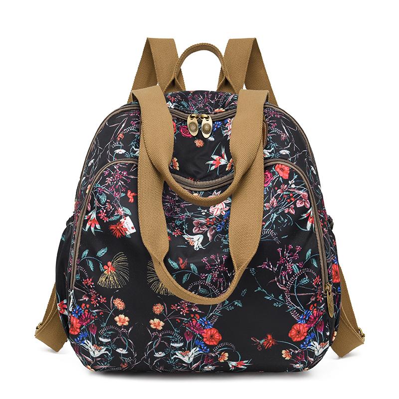 

Women s Backpack Printed Large Capacity Travel Bag