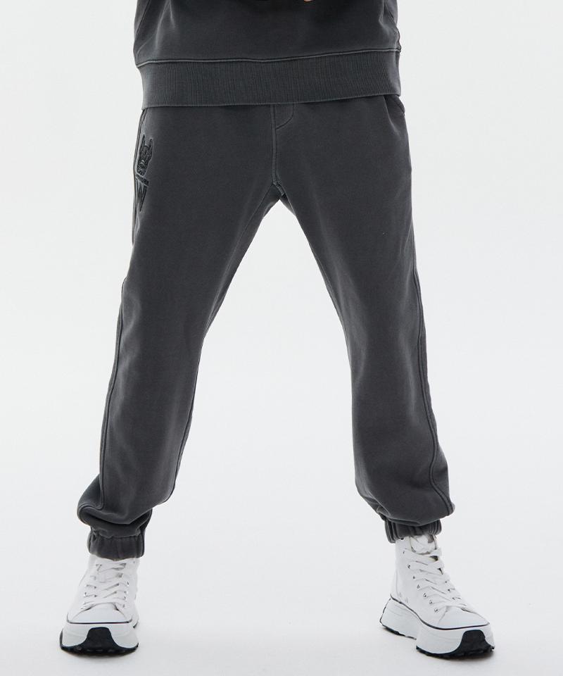 LIFEWORK Multi-Logo Pigment Jogger Pants