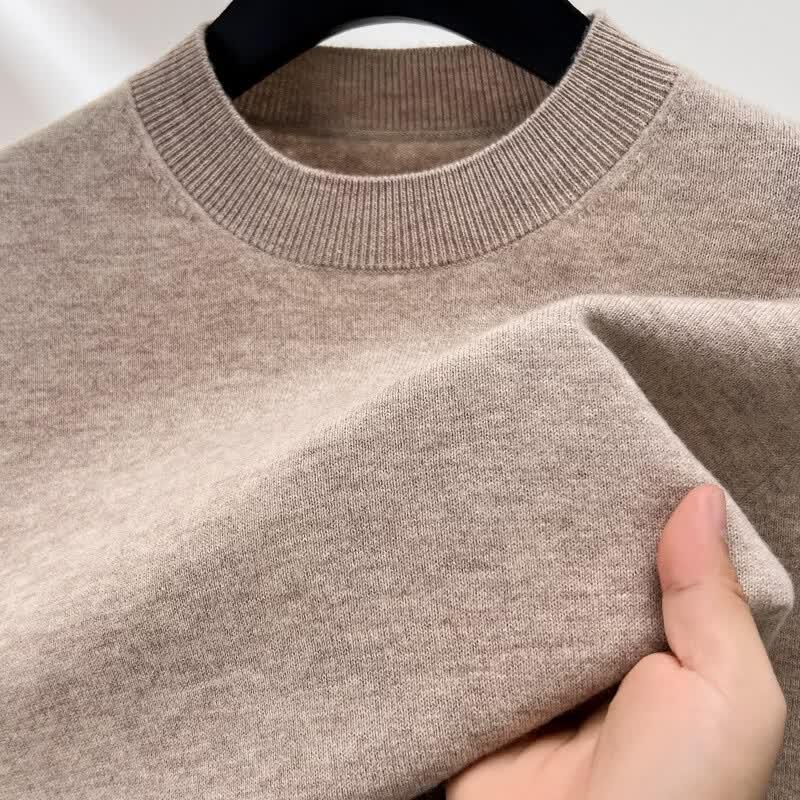 Men's Premium Wool Pullover Sweater