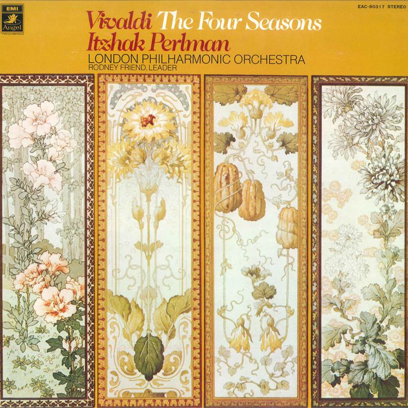 

LP Record VIVALDI ITZHAK PERLMAN LONDON PHILP - The Four Seasons EAC80317 ANGEL Japan Classical Used