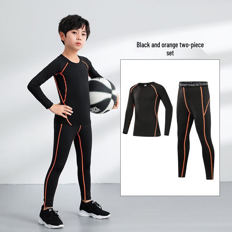 Kinder Schnelltrocknende Sport-Basisschicht: Body für Basketball, Fußball und Fitness - Ideal für Herbst/Winter.