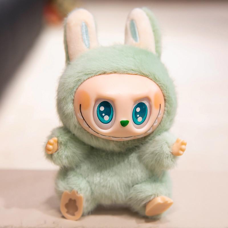 Happy Shy Cute Expression Cartoon Rabbit Plush Toy Doll For Collectors