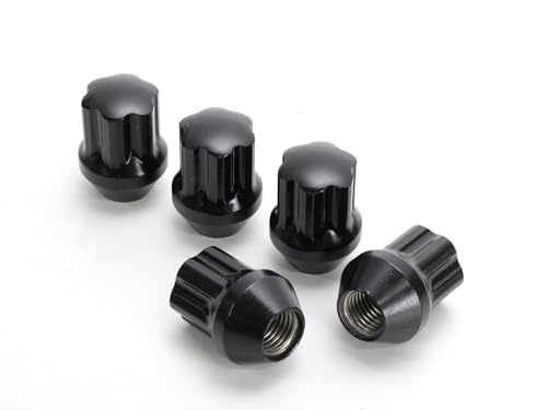 

ERST Колесные гайки M12 x 1.5 Цвет: Черный Набор из 20 штук в форме цветка