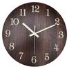 Wood Retro Wall Clock Quartz Movement Rustic Wall Clock Decorative Wood Wall Clock  Living Room