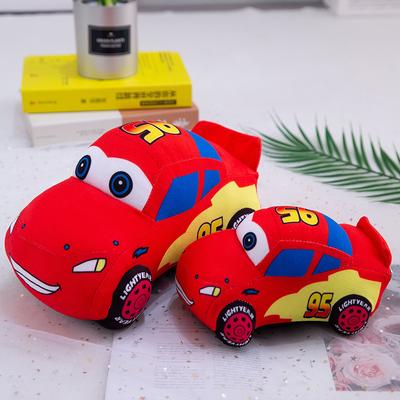 New Simulation No. 95 McQueen Racing Plush Toy Car Children's Pillow Gift Ragdoll Doll