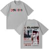 2026 Spring Summer Eladio Carrion DON KBRN Album Pattern Unisex Fashion Hip Hop Casual Cotton Comfortable Fashion TShirt