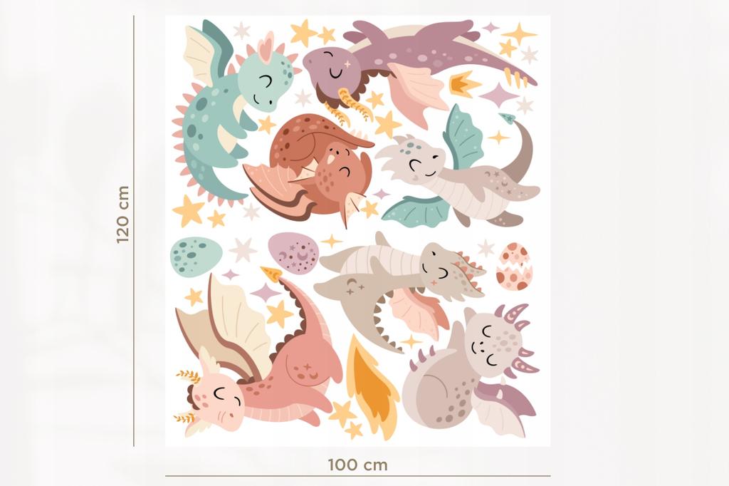 Dragons Wall Sticker For Boys And Girls Children'S Room