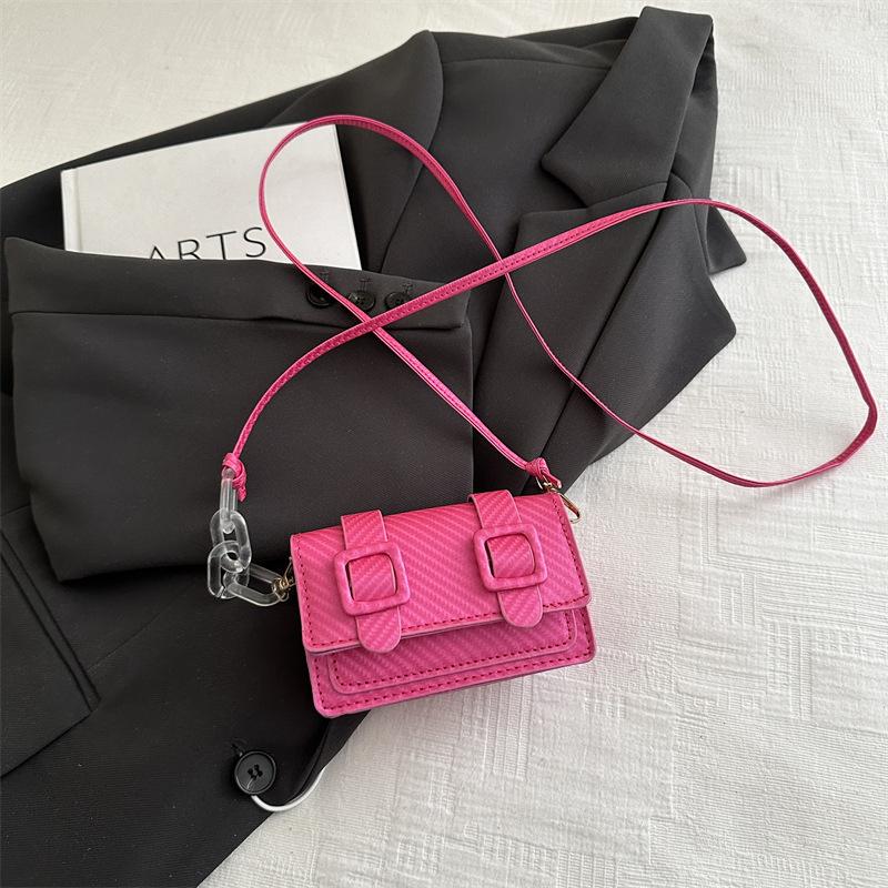 Street Trend Bag Women 2025 Summer New Fashion Mini Shoulder Bag Simple Casual Messenger Small Square Bag Women