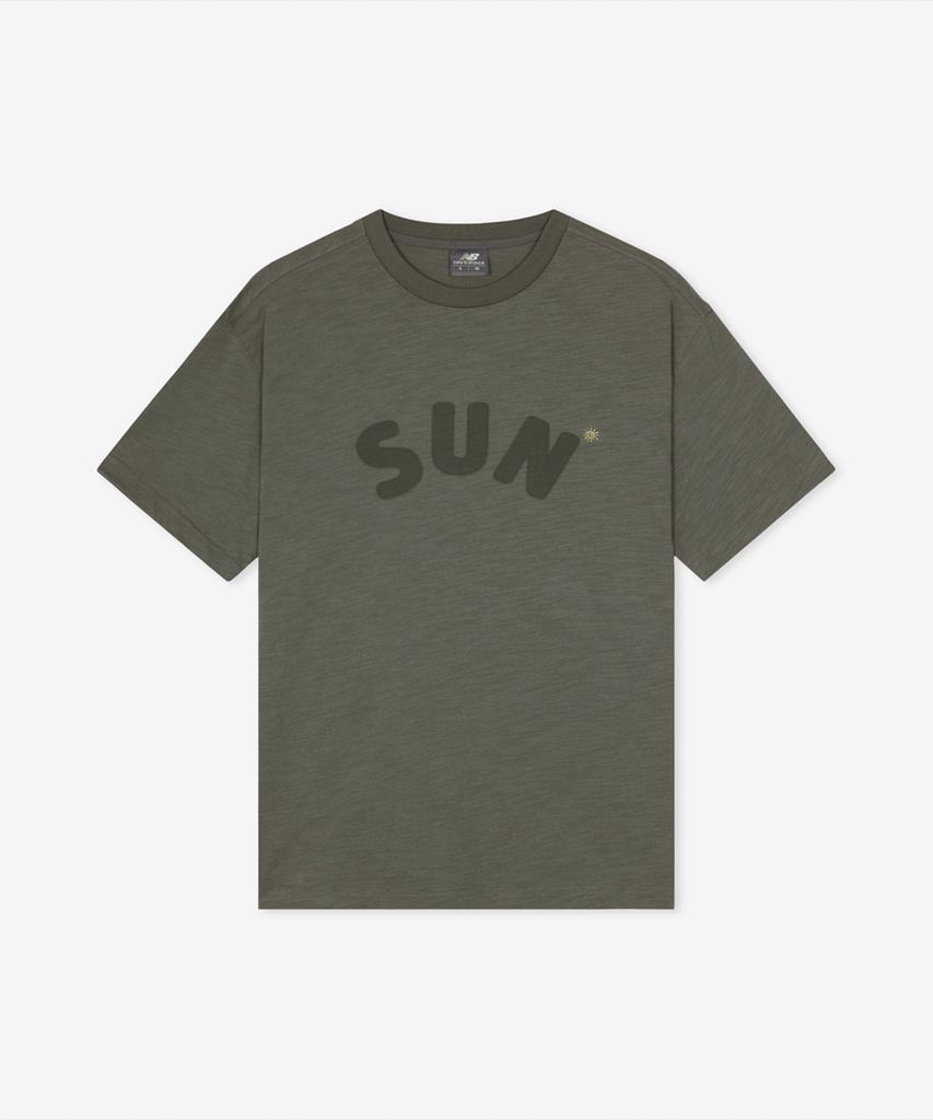 Nyuballanseu Nbnegca033 / Uni Sun-Kissed Slub Short Sleeve Tee (Gray)