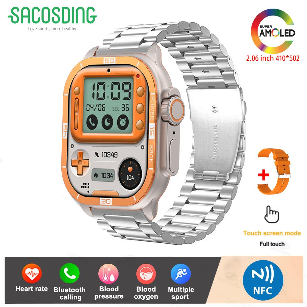 Bluetooth Call Smart Watch For Women Men Amloed Watches Men Sports Fitness Tracker Heart Rate Smartwatch For Android IOS