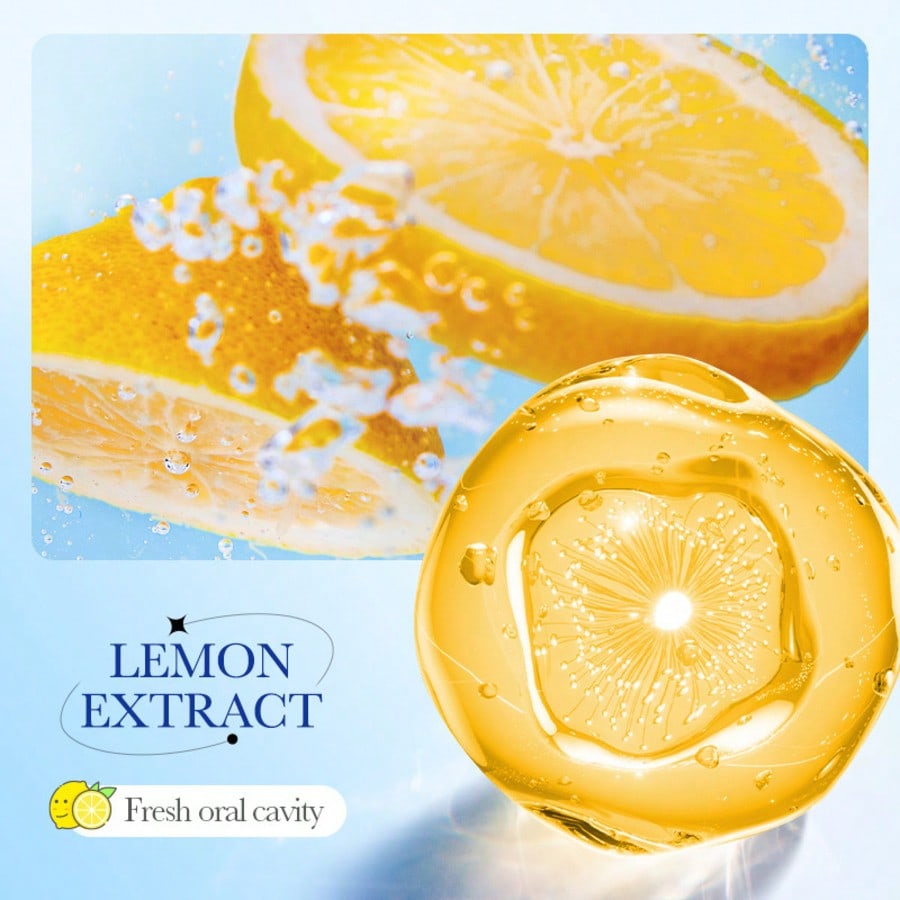 Lemon/Mint/Peach Breath Freshener Oral Spray For Eliminating Bad Breath,Fruit Flavored Mouth Freshen
