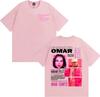 Omar Courtz Primera Musa Graphic T Shirt Men Women Clothing Hip Hop Fashion Tshirt Harajuku Casual Cotton Short Sleeve Tshirts