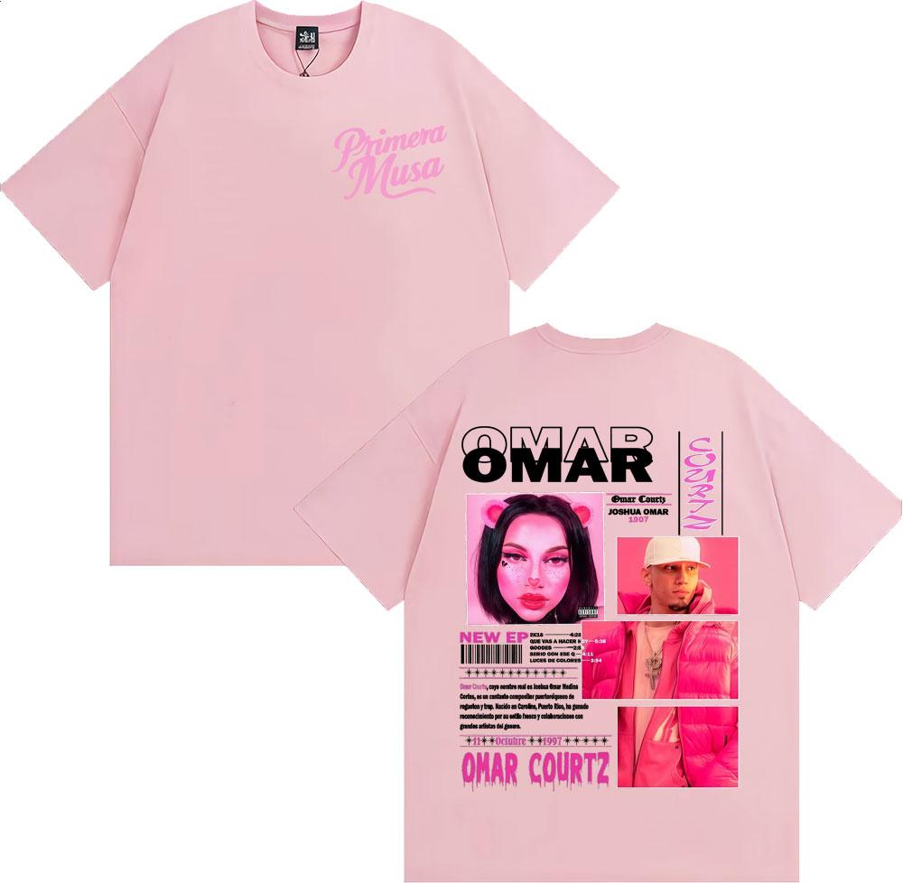 Omar Courtz Primera Musa Graphic T Shirt Men Women Clothing Hip Hop Fashion Tshirt Harajuku Casual Cotton Short Sleeve Tshirts