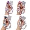Handmade Beaded Phone Lanyard With Adjustable Wrist Strap Anti Loss Design For Smartphones Keys Accessories