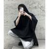 Plus Size Women Batwing Sleeve Hooded Sweatshirts Spring Autumn Loose Casual Tops Oversized Hoodies